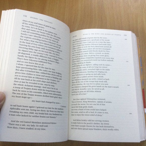The Odyssey Homer Deluxe Edition Robert Fagles Translation - Picture 4 of 5
